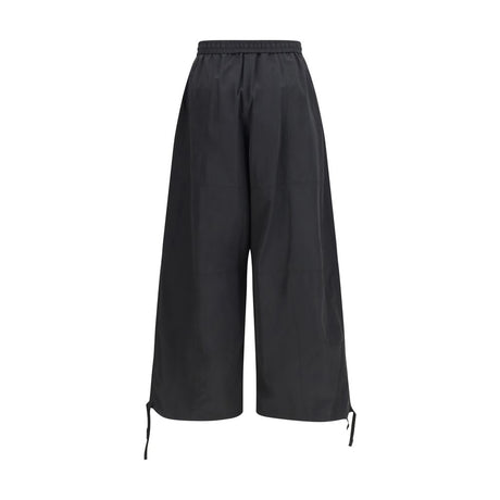 Kenzo Black Polyester Casual Pants