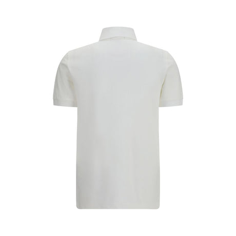 Fred Perry White Cotton Polo Shirt