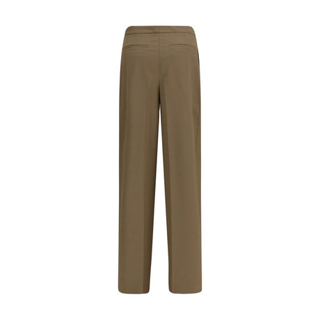 Lardini Brown Wool Oves Aries Casual Pants