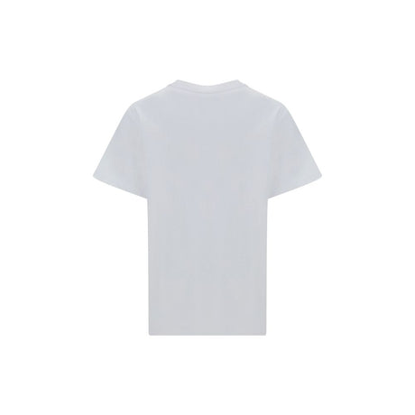 Ganni White Cotton T-Shirt