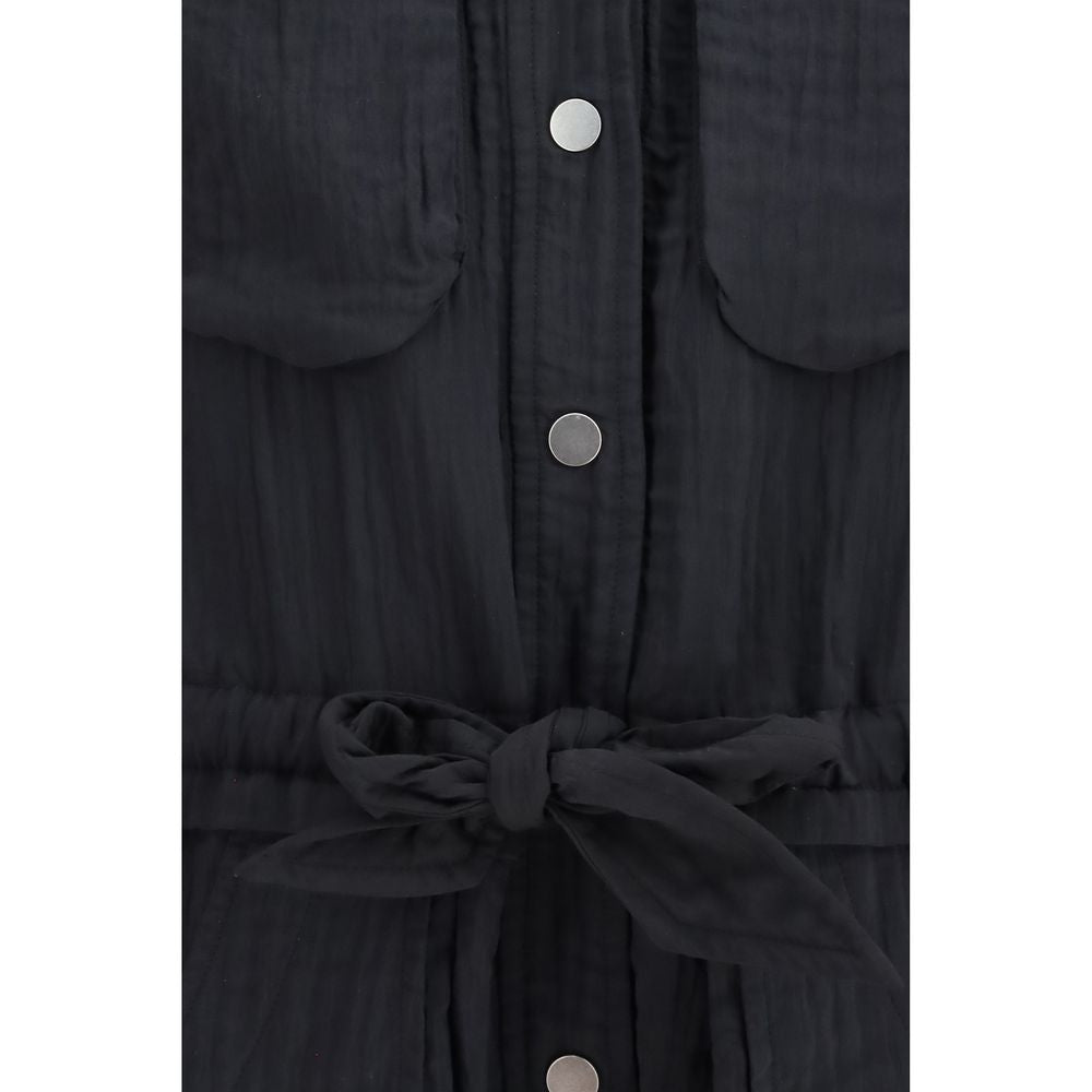 Marant Etoile Black Viscose Jumpsuit