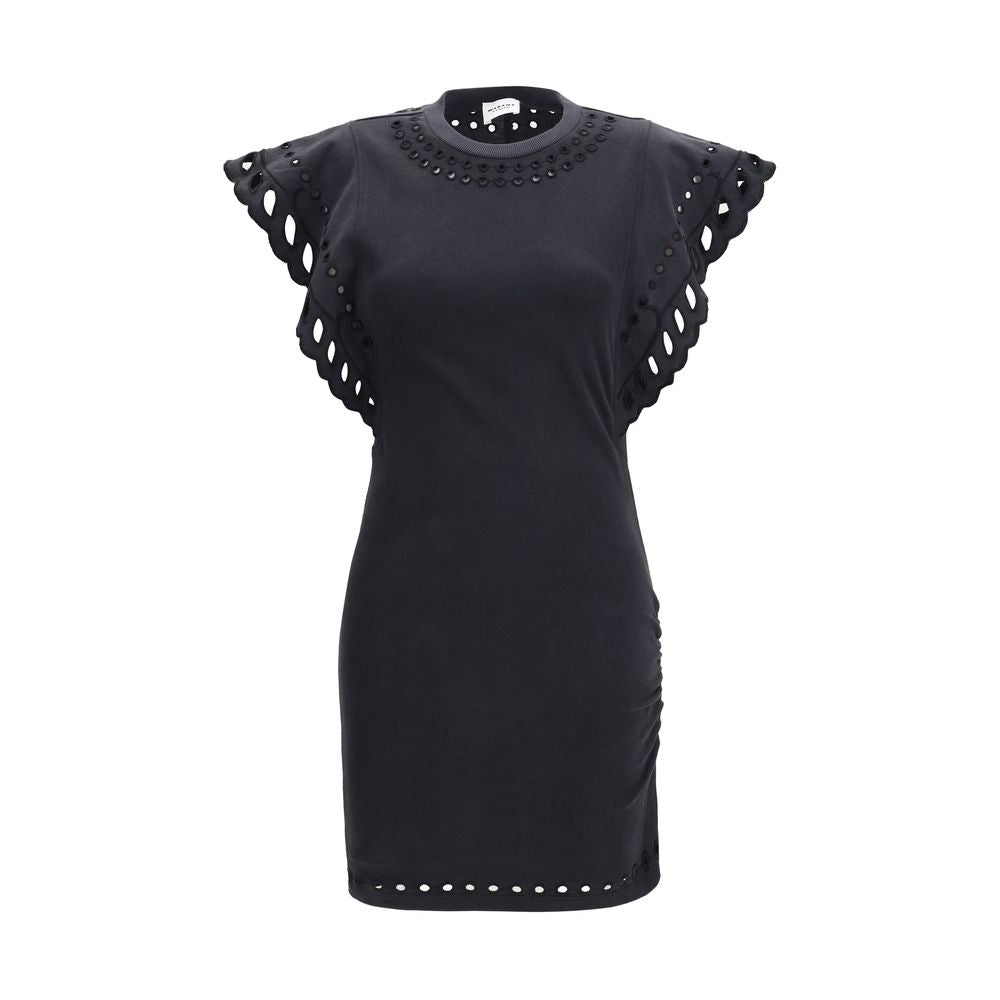 Marant Etoile Black Cotton Casual Dress