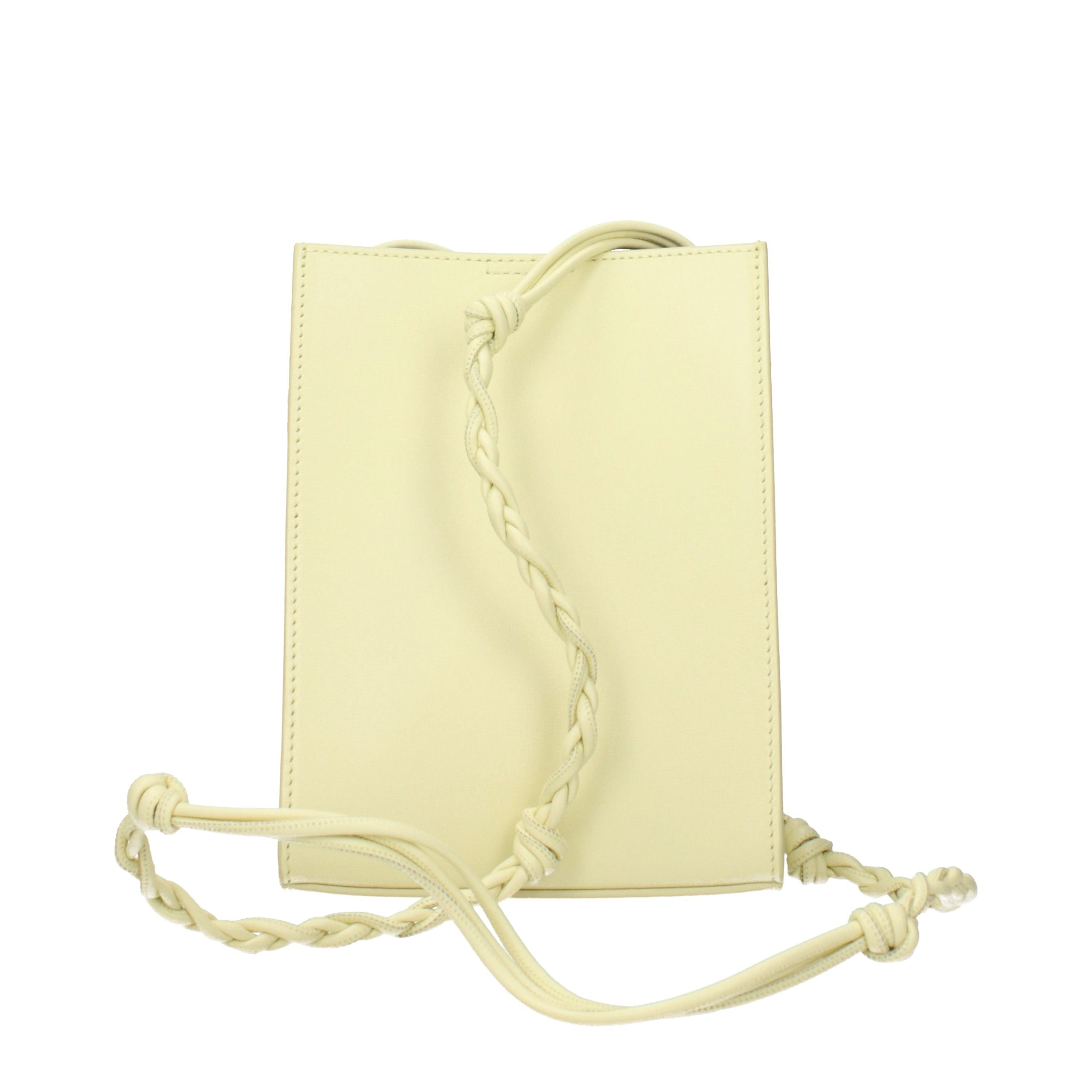 Jil Sander Yellow Leather Crossbody Bag