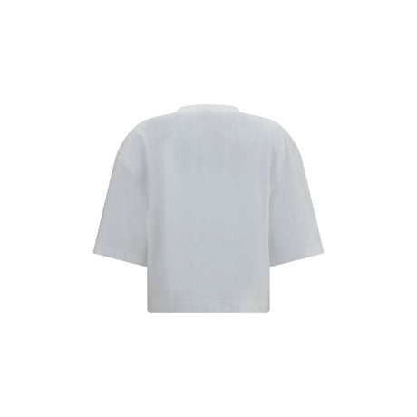 Brunello Cucinelli White Cotton T-Shirt