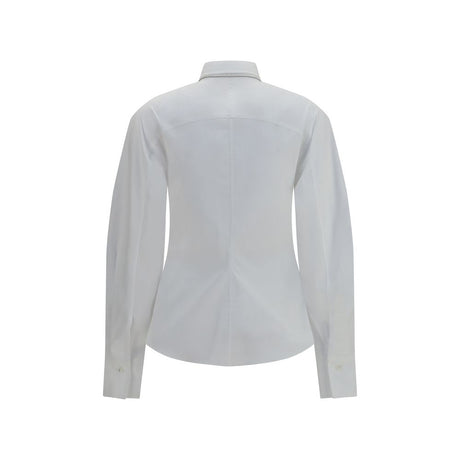 Brunello Cucinelli White Cotton Dress Shirt