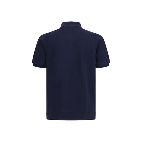 Premiata Blue Cotton Polo Shirt