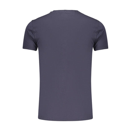 Marina Militare Blue Cotton Men's T-Shirt