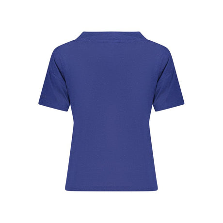 North Sails Blue Viscose Woman T-Shirt