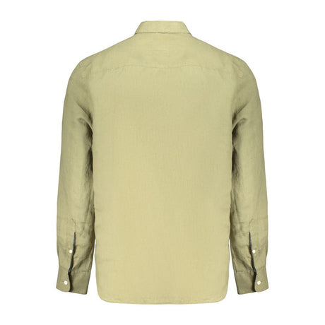 North Sails Green Linen Men's Shirt