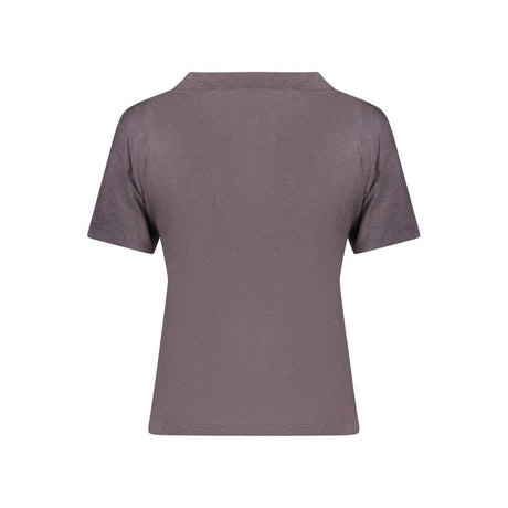 North Sails Gray Viscose Women T-Shirt
