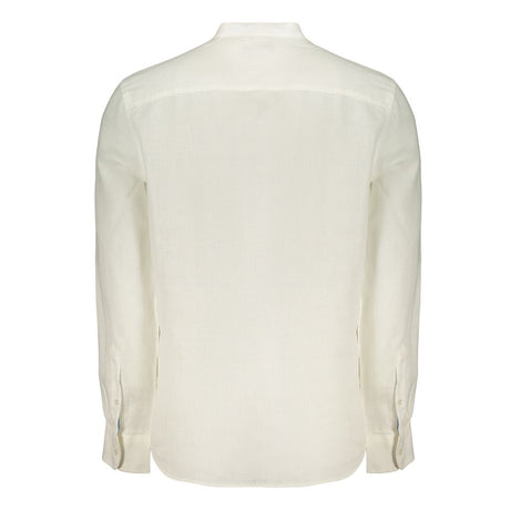 North Sails White Linen Men's Shirt