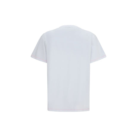 Ganni White Cotton T-Shirt