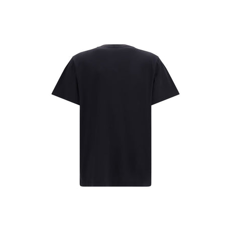 Ganni Black Cotton T-Shirt