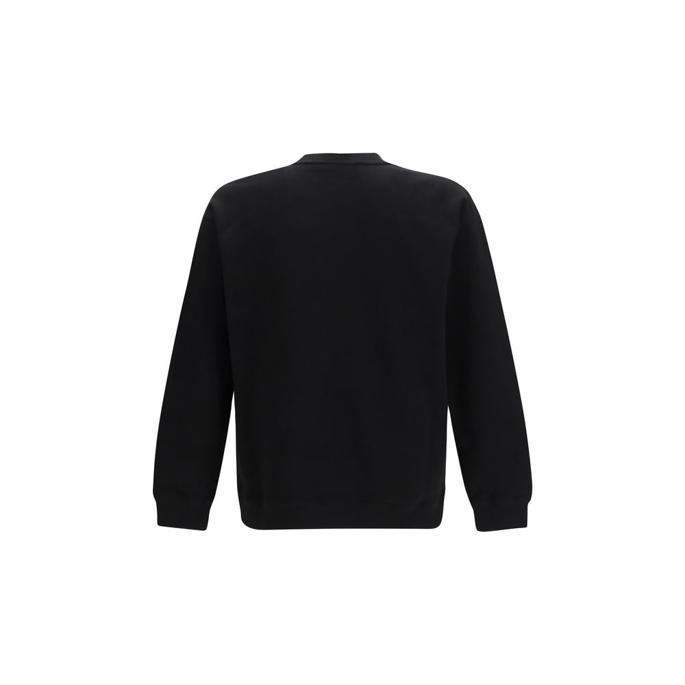 Valentino Black Cotton Sweatshirt