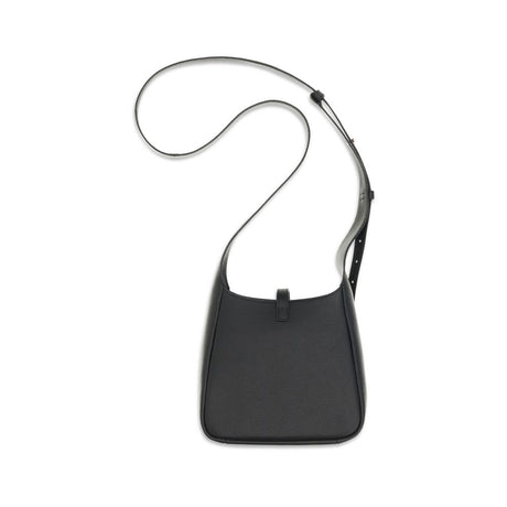 Tory Burch Black Calf Leather Bos Taurus Shoulder Bag
