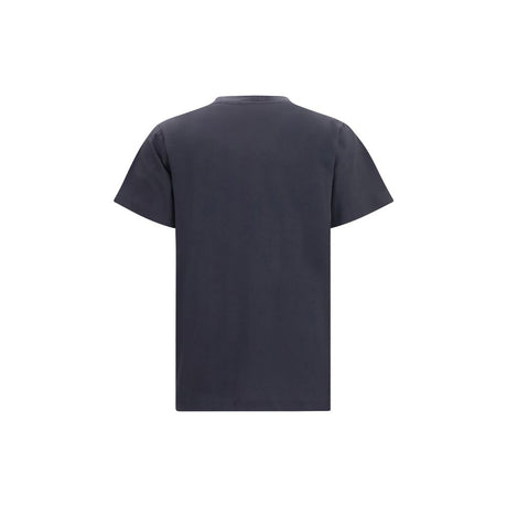 Ganni Black Cotton T-Shirt