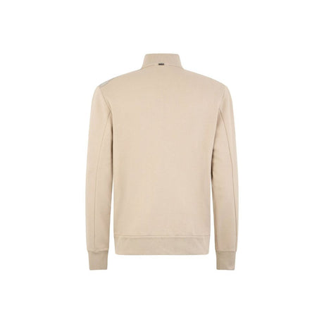 Herno Beige Cotton Sweatshirt