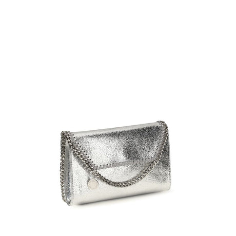 Stella McCartney Silver Polyester Shoulder Bag