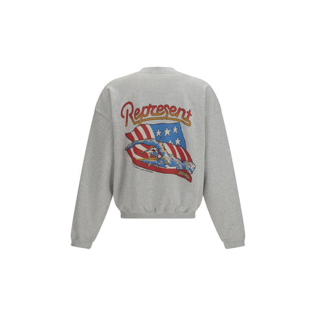 Represent Gray Cotton Sweatshirt