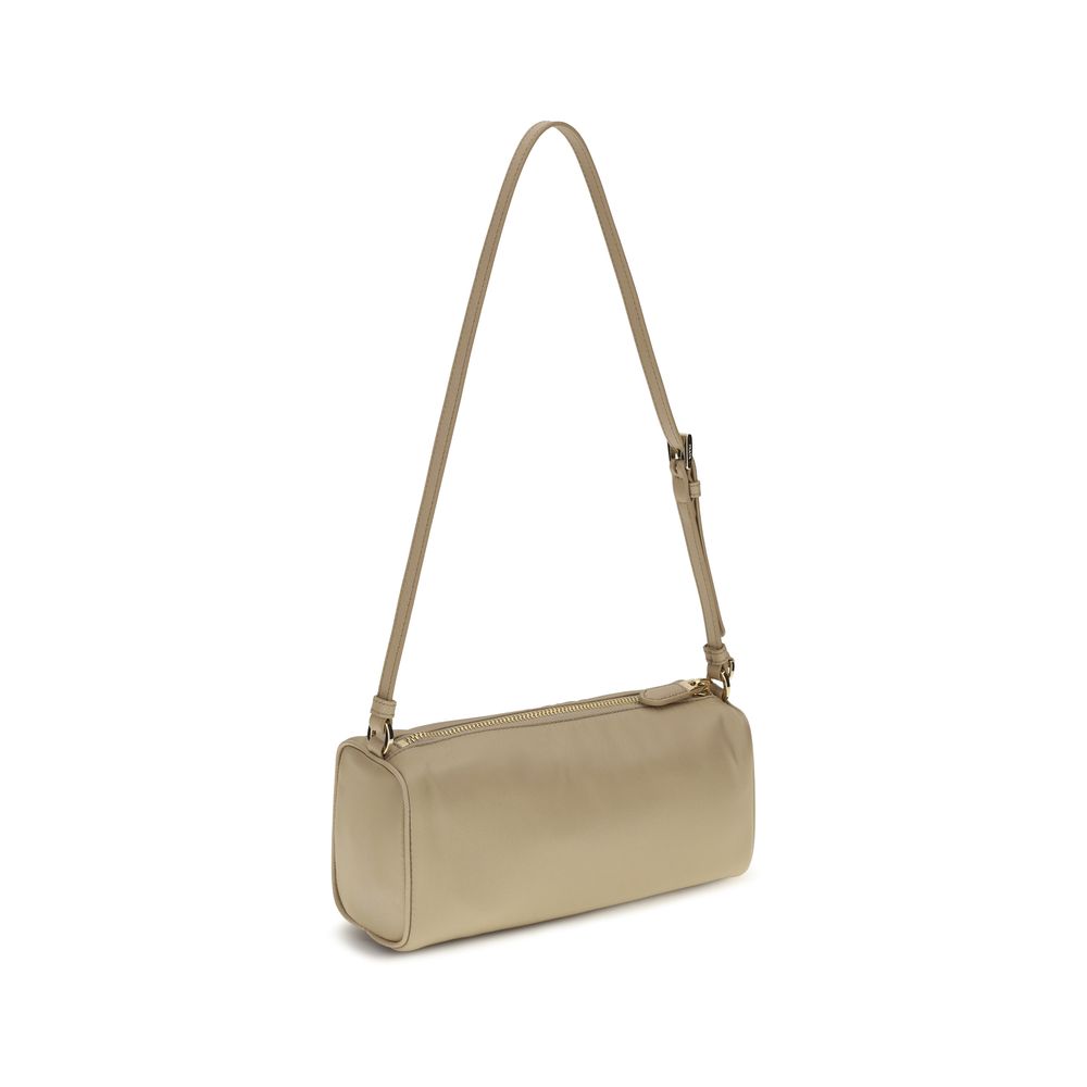 Prada Beige Nylon Shoulder Bag