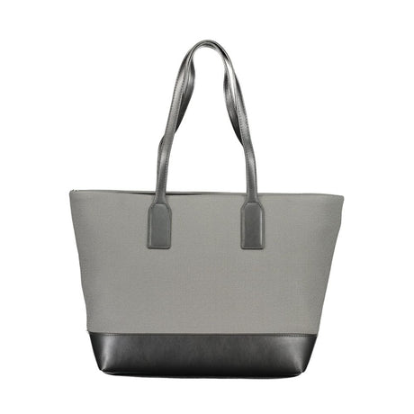 Mario Valentino Nero Poliuretano Women's Shoulder Bag