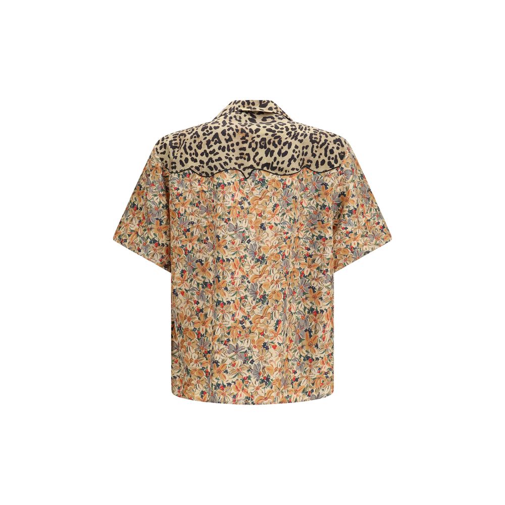 Valentino Multicolor Silk Shirt