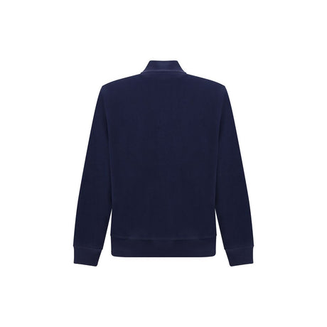 Brunello Cucinelli Blue Cotton Sweatshirt