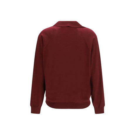 Miu Miu Bordeaux Wool Oves Aries Cardigan