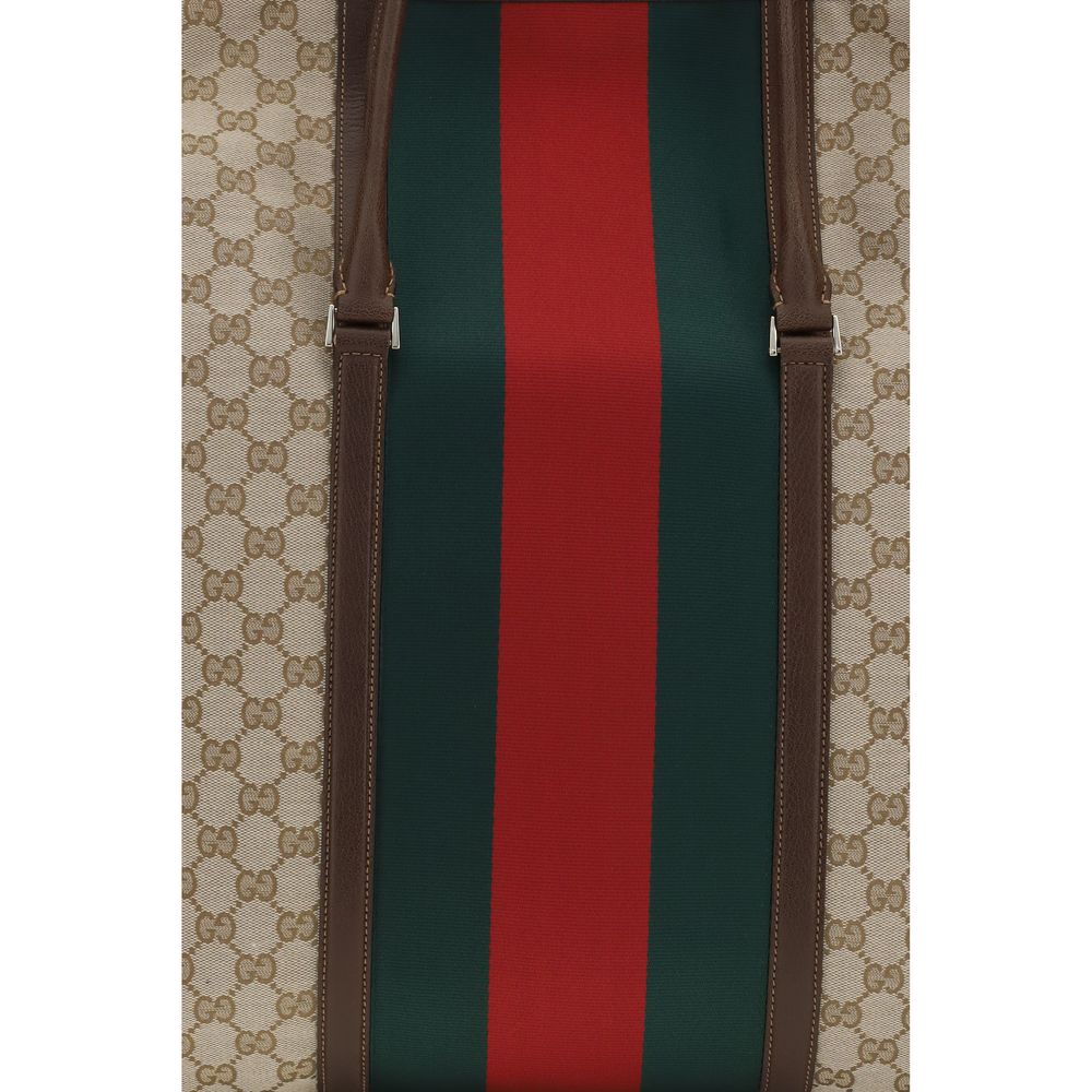 Gucci Beige Polyester Shoulder Bag