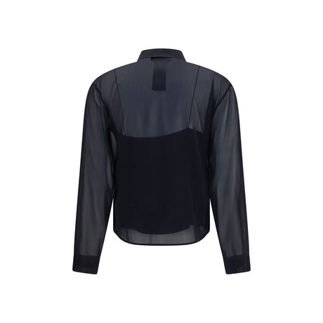 Gucci Black Silk Dress Shirt
