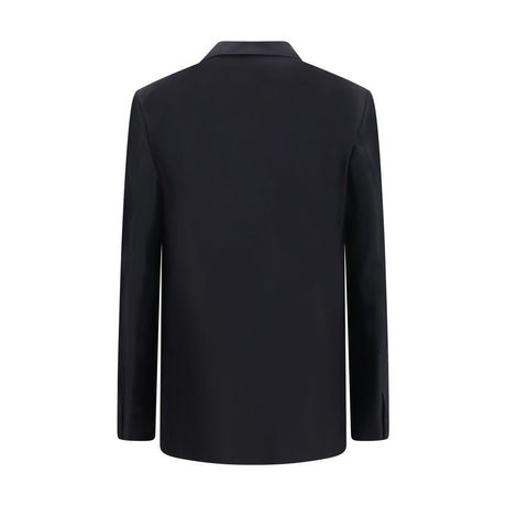 Gucci Black Silk Jacket