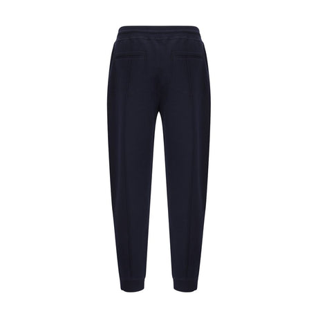 Brunello Cucinelli Blue Cotton Joggers (Workout Pants)