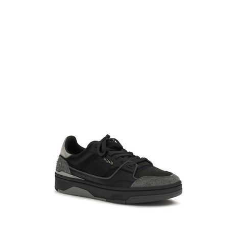 Axel Arigato Black Calf Leather Bos Taurus Low Top Sneakers