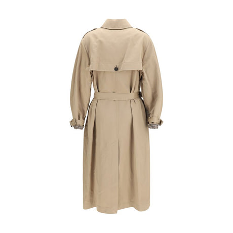 Brunello Cucinelli Beige Cotton Coat