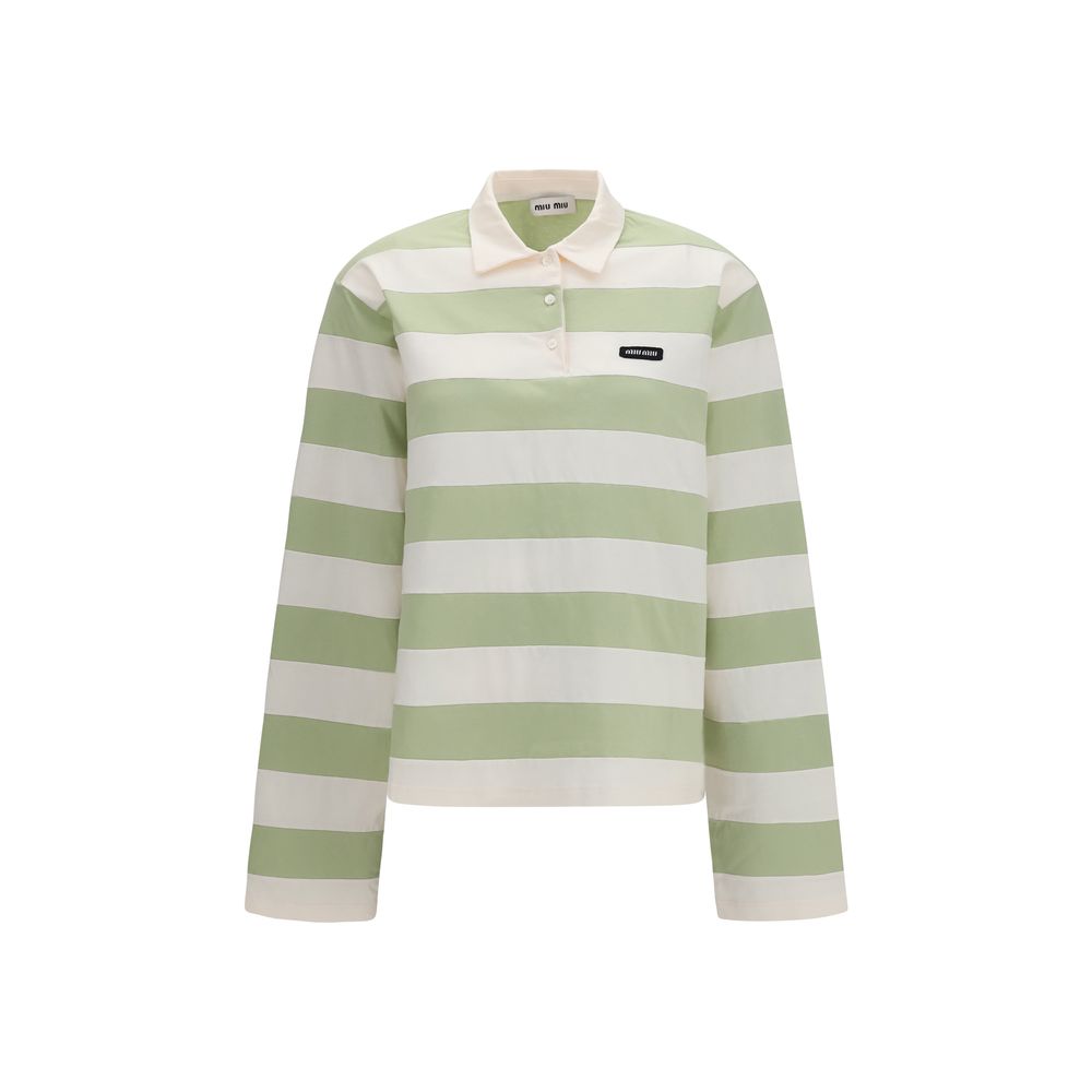 Miu Miu Multicolor Cotton Shirt