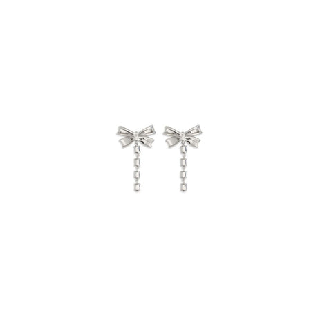 Self-Portrait Silver Brass Earrings