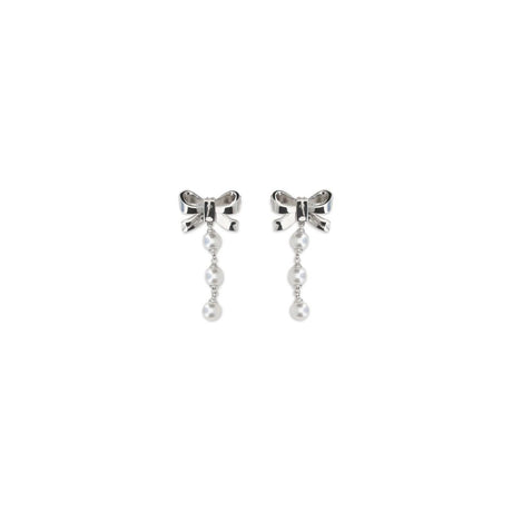 Self-Portrait Silver Brass Earrings