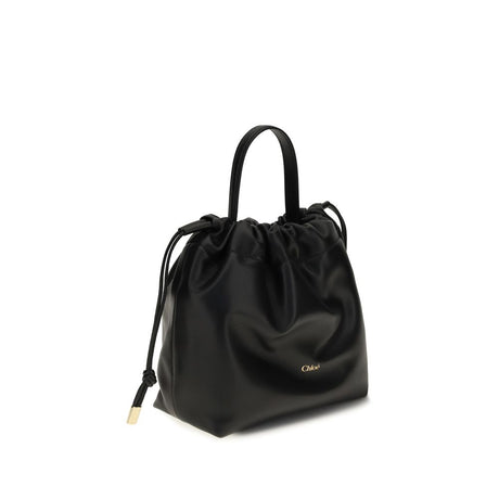 Chloé Black Lamb Ovis Aries Aries Shoulder Bag