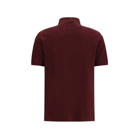 Brunello Cucinelli Bordeaux Cotton Shirt