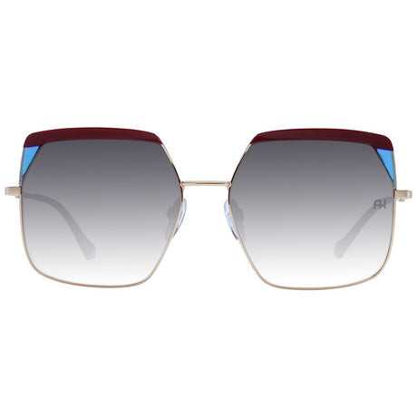 Ana Hickmann Gold Metal Sunglasses