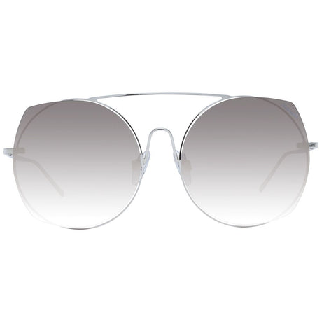 Ana Hickmann Gray Metal Sunglasses