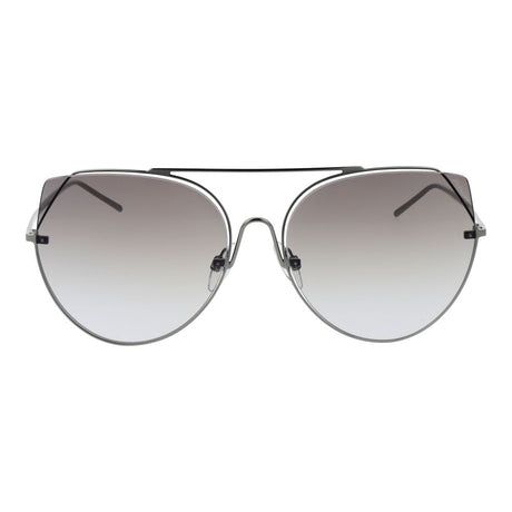 Ana Hickmann Gray Metal Sunglasses