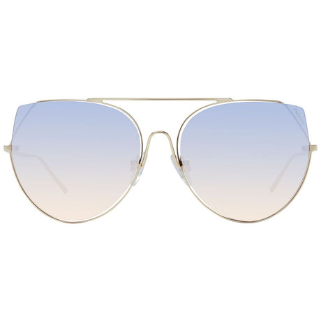 Ana Hickmann Gold Metal Sunglasses