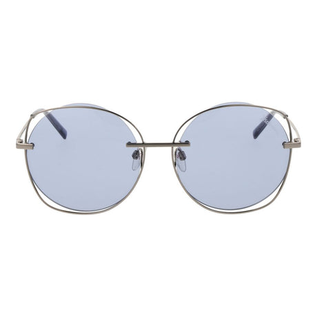 Ana Hickmann Gray Metal Sunglasses