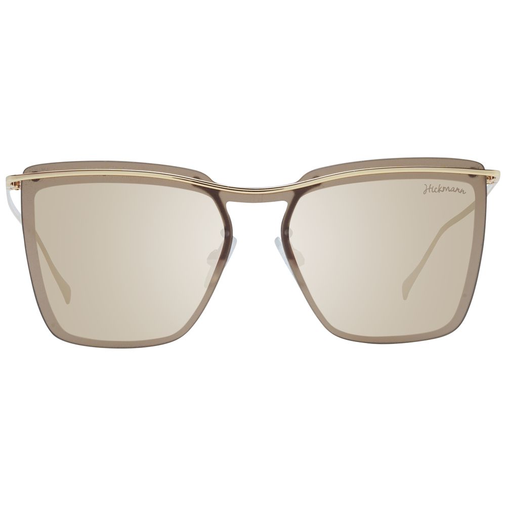 Ana Hickmann Gold Metal Sunglasses