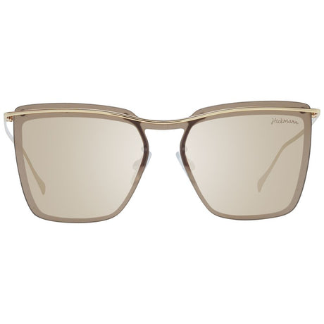 Ana Hickmann Gold Metal Sunglasses