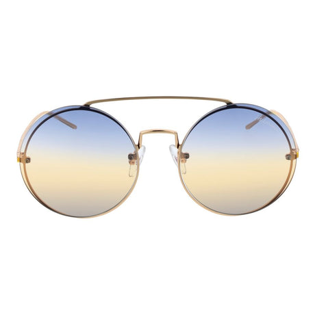 Ana Hickmann Gold Metal Sunglasses