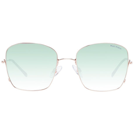 Ana Hickmann Gold Metal Sunglasses