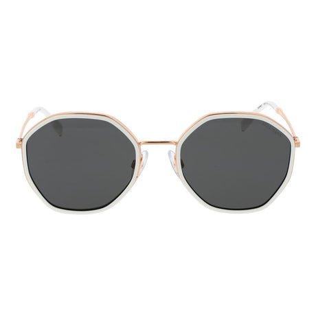 Ana Hickmann White Metal Sunglasses