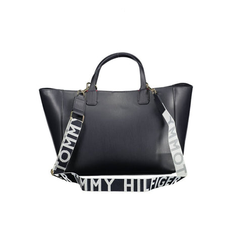 Tommy Hilfiger Blue Polyurethane Women's Bag